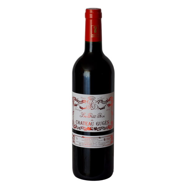 Vin Rouge Le Petit Roi du Chateau GUGÈS 2015, 750 ml, France, Bordeaux, Haut Médoc, Cissac-Médoc