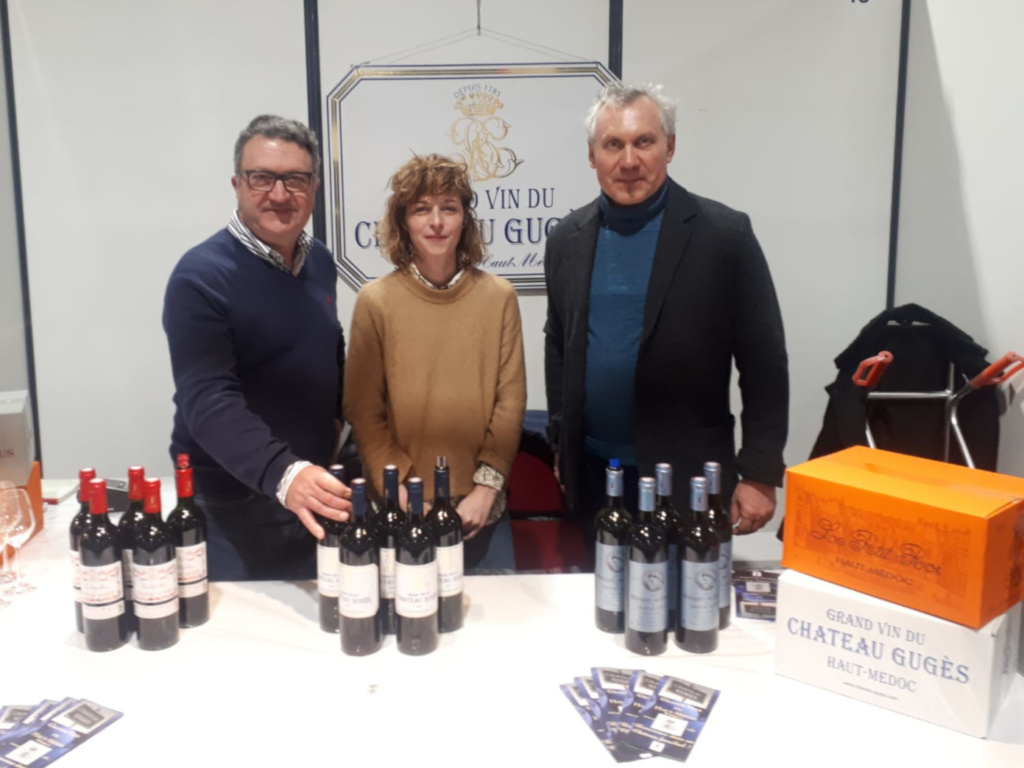 Grand début pour le Château Gugès au Salon du Vin au Féminin du Touquet 2019