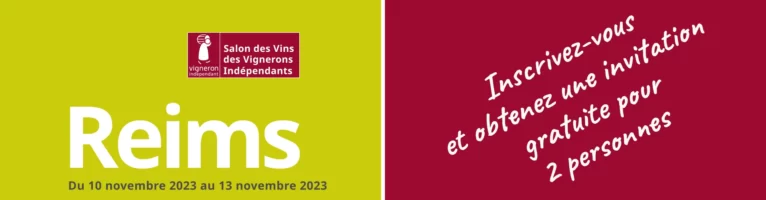 Château Gûnes au 31ème Salon des Vins des Vignerons Indépendants de Reims. 10-13 novembre 2023