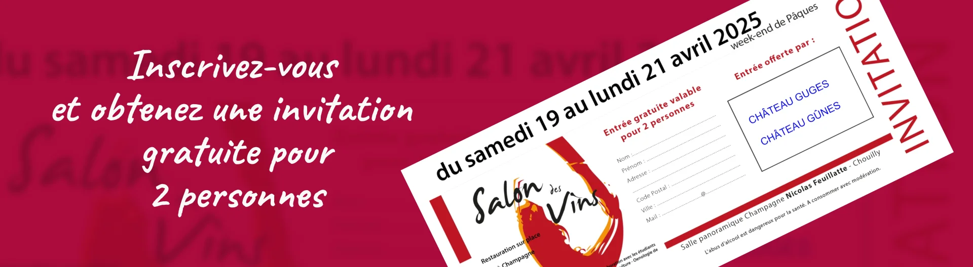 Château Gûnes au Salon des Vins de Chouilly 2025