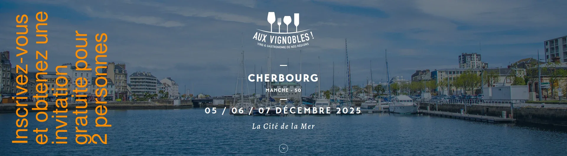 Château Gûnes at Salon Aux Vignobles in Cherbourg (December 5-7, 2025)