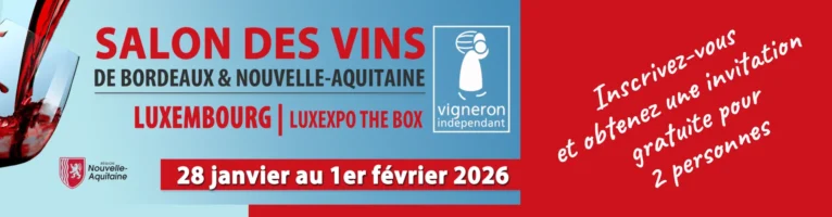 Château Gûnes au 20ᵉ Salon des Vins des Vignerons Indépendants de Bordeaux et de Nouvelle-Aquitaine de Luxembourg (2026)