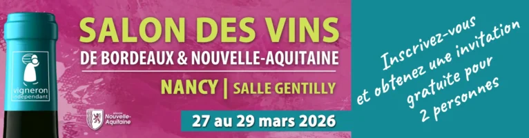 Château La Croix des Gûnes au 16ème Salon des Vins des Vignerons Indépendants à Nancy 2026
