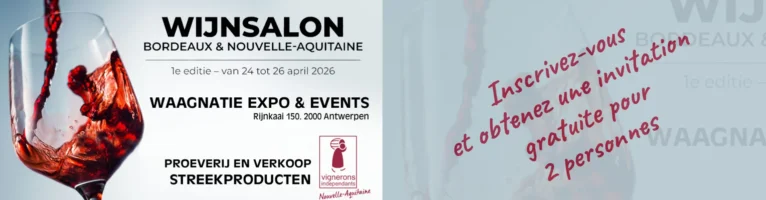 Château La Croix des Gûnes au 1er Salon des Vignerons Indépendants de Bordeaux et de Nouvelle-Aquitaine à Anvers