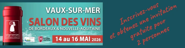 Château La Croix des Gûnes au 14ème Salon des Vins des Vignerons Indépendants à Vaux-sur-Mer 2026
